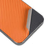 Orange Carbon Fiber Specialty Texture Material iPhone 16e Skin